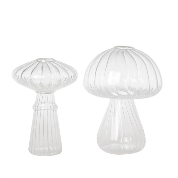 Mini Mushroom Glass Vase 5 Mini Mushroom Glass Vase 5