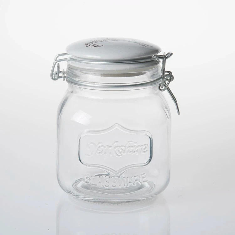 Ceramic Lid With Glass Jar 3 Ceramic Lid With Glass Jar 3