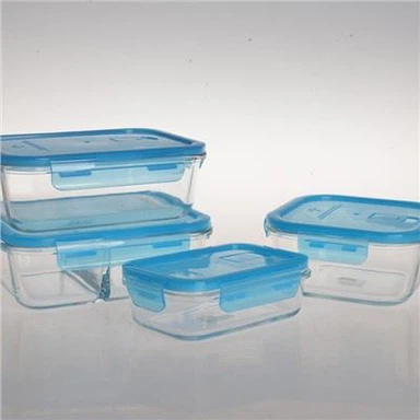 5er-Pack 35,5-Unzen-Behälter für die Zubereitung von Mahlzeiten aus Glas