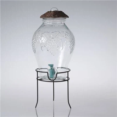 Klarer neuer Getränkespender für Saft