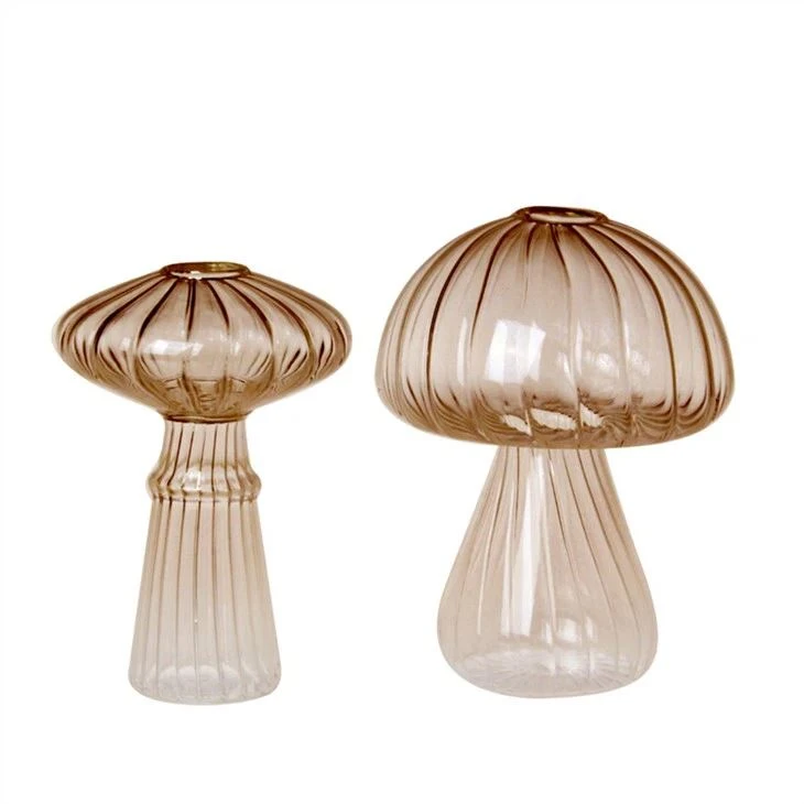 Mini MushroomGlass Tea Light Holders