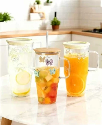 32/40oz Icon Trinkglas mit Henkel